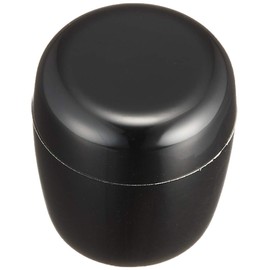 High Logic Pipe Leg Cap 0.8 inch (21 mm) Round A-105 Black