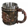 Ebros Steampunk Kraken Octopus Cyborg Drinking Mug Cup 6"W 14