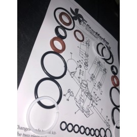 Honda Seal Kit!! SHOWA TRIM TILT UNIT HONDA 2002+ BF90 BF115 BF150 BF200 BF225 BF250