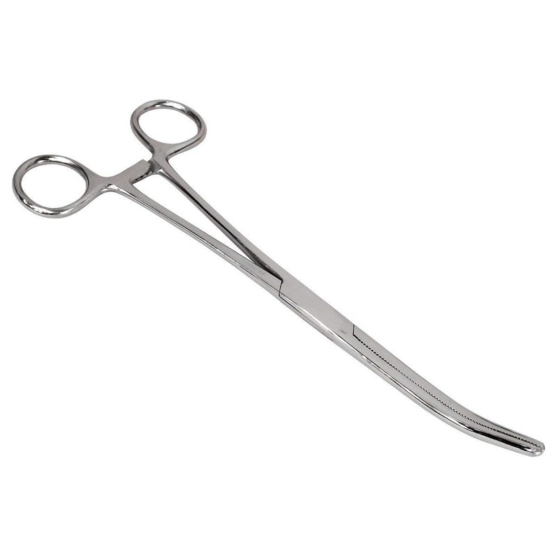 HTS 161S2 2 Pc 8" Locking Straight & Curved Hemostat