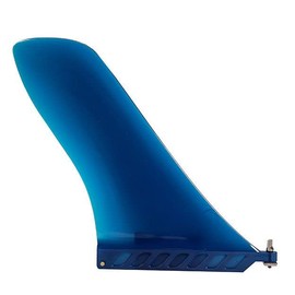 Riding not Hiding 9 inch Touring Fin For Paddleboard, Surf board, Windsurf - Blue Flexible Plastic For Extra Durability