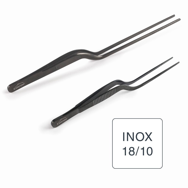 Lacor - 62874 - Precision Kitchen Tweezers for Coating Titanium
