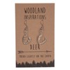Shag Wear Woodland Inspirations Pewter Earrings (Deer Antlers)