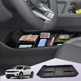 RUNROAD Center Console Organizer Tray Compatible with 2024 2025 Honda Prologue EV / 2024 2025 Acura ZDX Accessories, Armrest Tray for Prologue EV Lower Console Organizer Glove Dividers