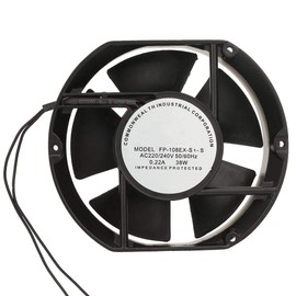 Axial Fan FP-108EX-S1-S AC Axial Fan AC220V 38W Oval Ball Bearing Ventilation Cooling Fan AC 220V, Fan of Electronic Parts