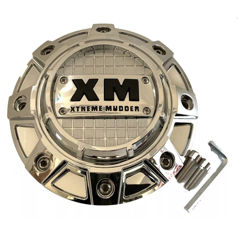 XM Xtreme Mudders 320L282 XM Xtreme Mudder Chrome Wheel Center