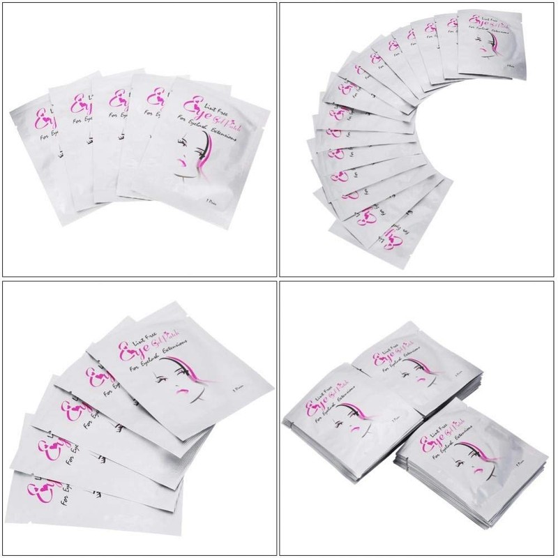 50 Pairs Eye Professional Eyelash Lash Extension Under Eye Gel Patch
