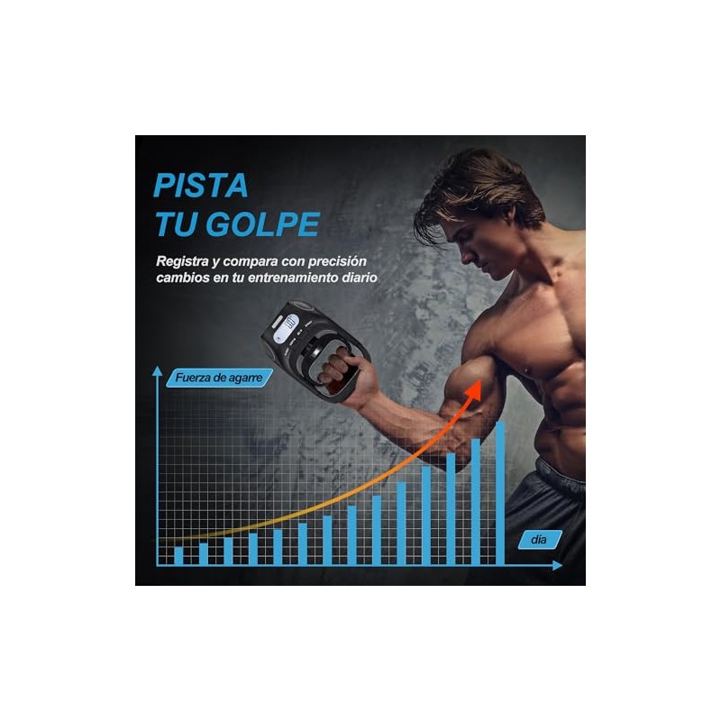 Handeful Dinamómetro Digital de Mano 180 kg para Fuerza de