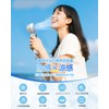 Handy Fan with Cooling Plate, 100 Levels of Airflow, Instant