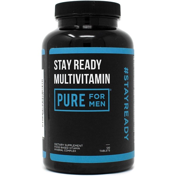 Stay Ready MultiVitamin | Pure for Men's Stay Ready Collection (120 Capsules)