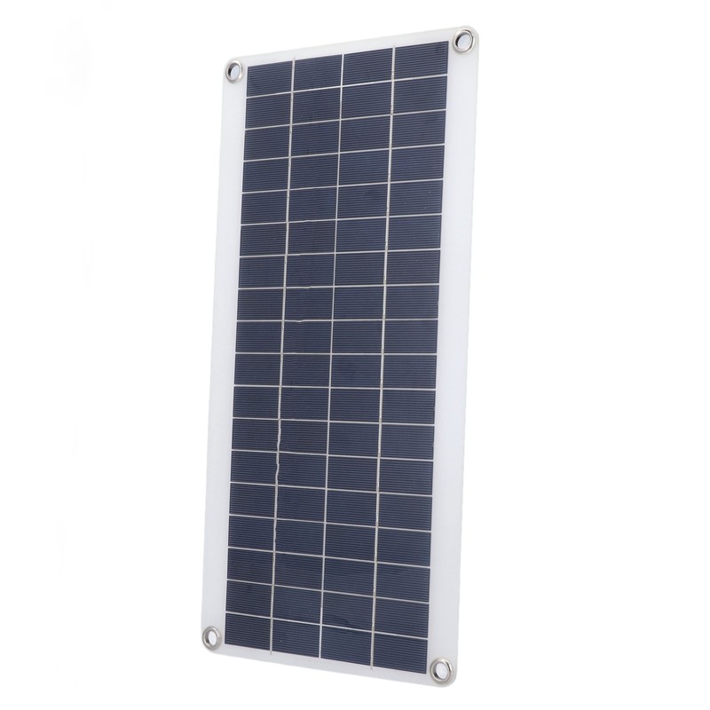 8W Solar Panel Kit Flexible Bendable Monocrystalline Portable Solar Battery