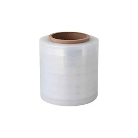 Película stretch, Rollo de emplaye o Playo para envolver, empaque y embalaje, plástico estirable para envolver productos, stretch film 5 pulgadas, calibre 60, 300 metros de largo