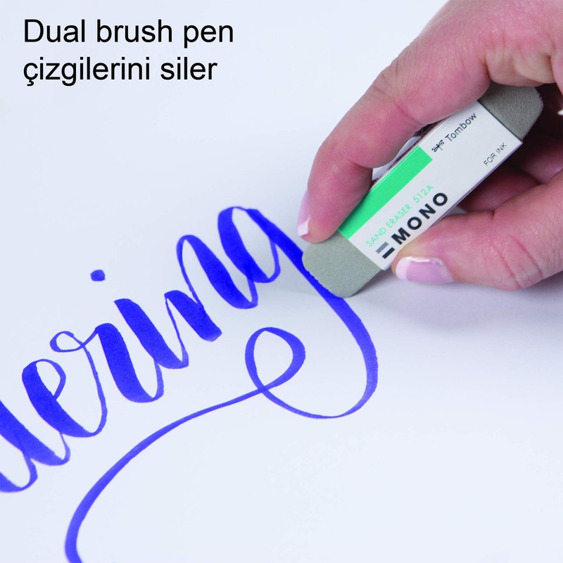 Tombow MONO Sand Eraser , Grey, 1 Pack