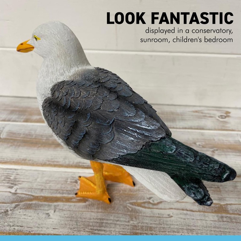 Quay Traders Nautical Theme Resin 22 cm Seagull