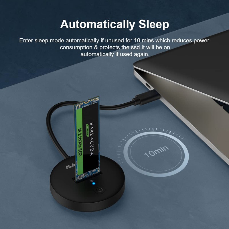 MAIWO M.2 NVMe Dock - M Key NVMe SSD Docking