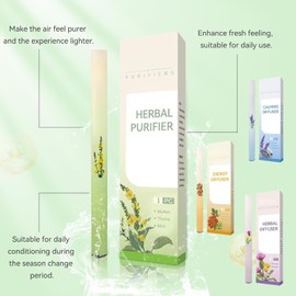 4PCS Herbal Diffuser Pen, Oral Air Freshening and Resting Relaxation,Dual-Action Pens for Sleep Support,Botanical Plant Quitting Bad Habit and Natural Energy Boost