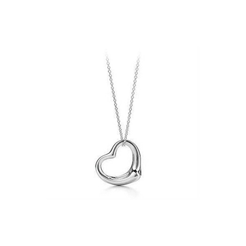 Silver Overlay Heart Pendant