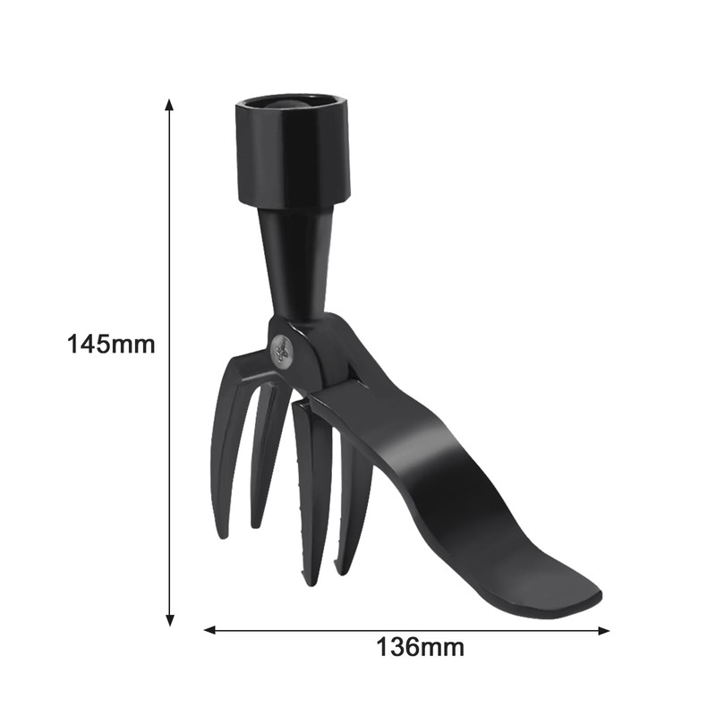 Funtery Removable Weed Removal Tool, No Bending, Durable Weed Cutter,