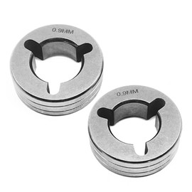 2 Pack Drive Roll V-Groove .035" Fit for Miller Welder 22 32 52 Series Millermatic 200 210 212 250 251 252 DVI Pulser Vintage, Drive Roll Welding Kit Replace 053700
