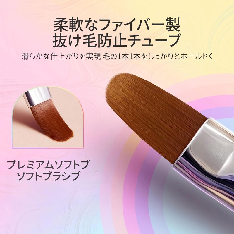 Nail Brushes Nail Brush Set [6 pieces] Gel Nail Brush
