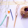 16 Pcs Large Eye Blunt Needles, Darning Needles for Wool,