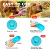 Portable Dog Water Bottle Dispenser, 600ML Large Dog Travel Water