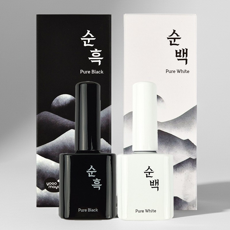 Yes, mayo Yogomayo pure white color gel nail 10ml /