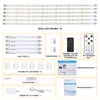Hoobabuy LED Strip White 3 Metres, Under-Unit Light Strip Kitchen