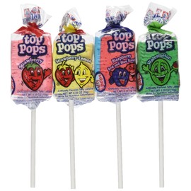 Top/Taffy pops Assorted Flavors 48ct