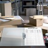 CRANBURY Punchless Clamp Binder (Dusky Gray), Ringless Binder Holds 100