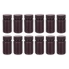 PATIKIL 12Pcs 125ml Reagent Bottles, PP Wide Mouth Round Bottles