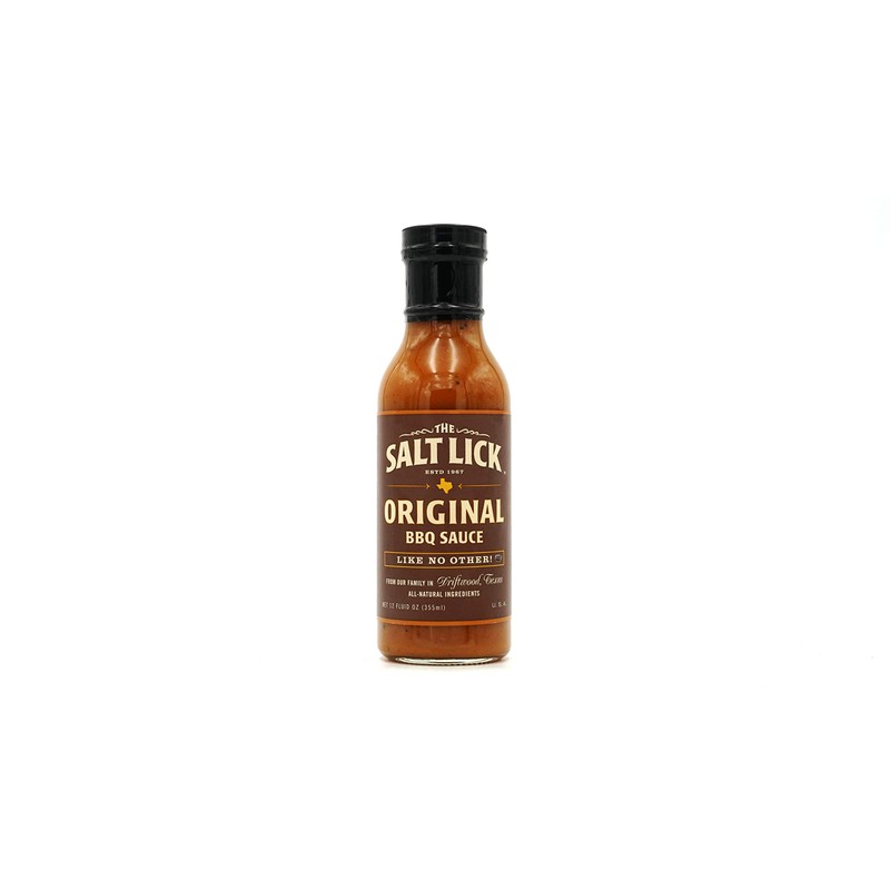 The Salt Lick Original Recipe Bar-B-Q Sauce 12 Oz (Pack
