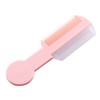poupy 153.6 Comb with Rounded Teeth Soft and, Assorted Colours