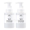Happy Bath pH 4.5 Mildly Acidic Mugwort Bubble Feminine Wash 300ml x2 Hypoallergenic / pH 4.5 약산성 쑥 버블 여성청결제 300ml x2 저자극