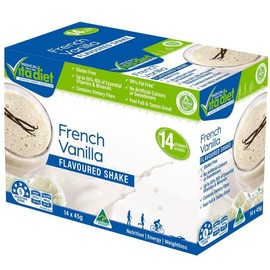 Vita Diet Buy Vita Diet French Vanilla Shake 45g 14 Pack Online