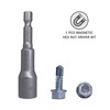 Pack of 50 DIN 7504K Galvanised Steel 6.3 x 19