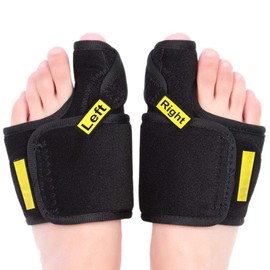 Xrten 1 Paar Hallux Valgus Schiene, Hallux Valgus Korrektur Bandage Nachtschiene Bunion Corrector für Flacher Fuß, Hammer Schmerzlinderung