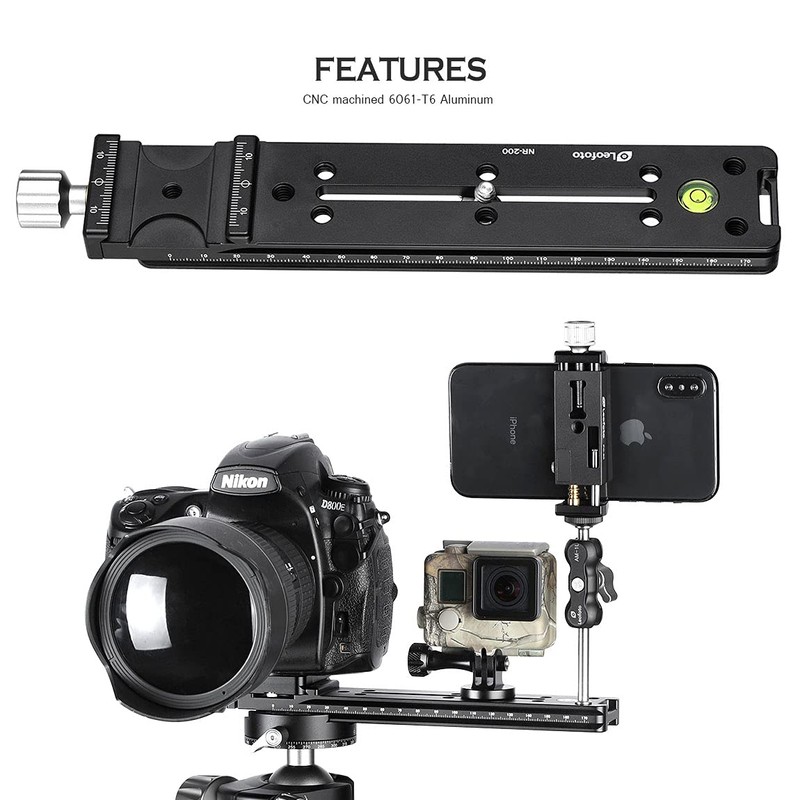 Leofoto NR-200 Multi-Purpose Slide Plate / Domestic Imported Product