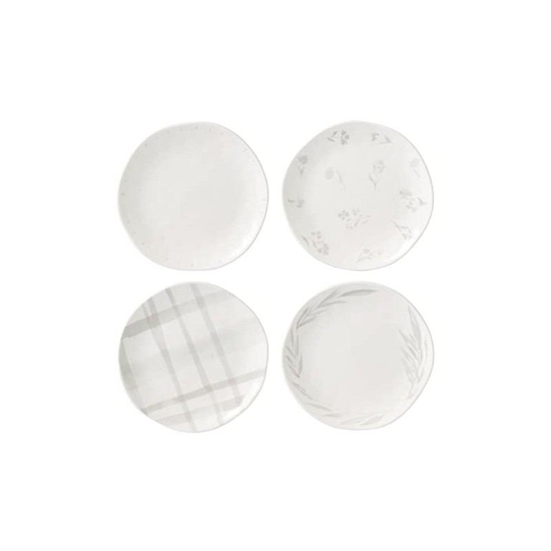 Lenox Oyster Bay Assorted Tidbit Plates, Set of 4, 2.30