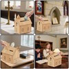 Amcortn Offering Boxes for Church - Prayer Request Box, Wood