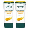 VIVID KITCHEN Low-Calorie Mustard Sauce - 2 Pack - Low