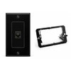 RiteAV 1 Port Cat6 Ethernet Wall Plate Female-Female - 1