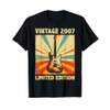18 Years Old Gift Vintage 2007 Guitar Lover 18th Birthday
