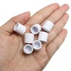 MEETOOT 10pcs Door Bumper Tips 0.4" White Door Stop Caps