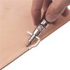 Leather Groover Tool,7 in 1 Adjustable Stitching Groover and Creasing