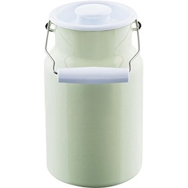 Riess 0311-006 Classic-Household Articles Colour/Pastel Milk Can with Lid Capacity 2 Litre Nile Green