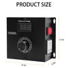 GRDM 10000W SCR AC Variable Speed Controller, Fan and Motor