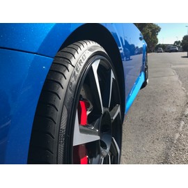 Rim Protector Kit - Black - Alloy Wheel Rim Guard - Set of 4 Rim Protectors Easy to Install