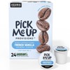 Pick Me Up Provisions French Vanilla Coffee K-Cup Pods, Light