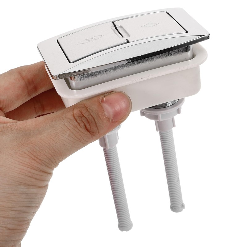 HOMSFOU Buttons Dual Flush Button Toilet Push Button Toilet Water-Saving